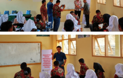 Workshop Penggunaan Aplikasi Piots Tanah di SMK Negeri 1 Cilengkrang