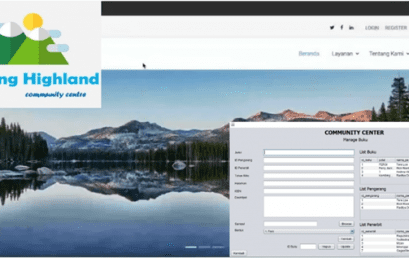 Pengabdian Masyarakat Pembangunan Aplikasi Terpadu untuk Komunitas Center Bandung Highland